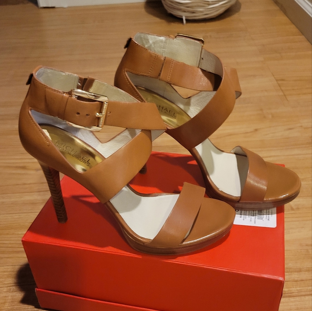 Elegant Brown Stiletto Heels
